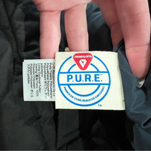 J.CREW Stowe Puffer Jacket with PrimaLoft Black Quilted Long Pockets Size XS NEW - Picture 7 of 10